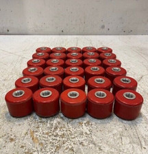 30 Quantity of 3R Red Standoff Insulators 10mm Bore 44mm OD 32mm Wide 30 Qty 