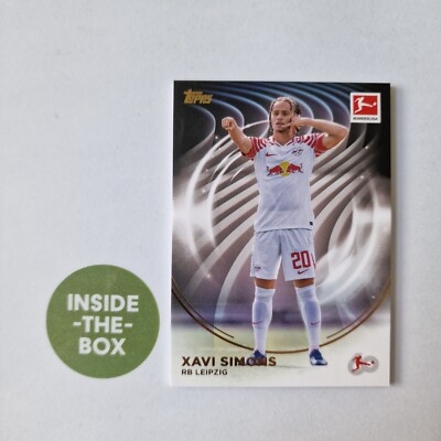 Simons Leipzig Topps 60 Years 2023 24 Bundesliga Legendary RB Xavi