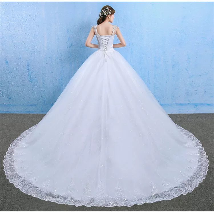 Long clearance tail gown