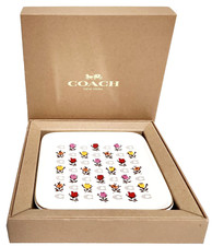 Coach Trinket Tray Badlands Floral Print Chal...
