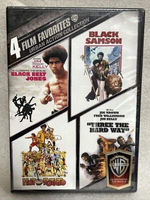 4 Film Favorites: Urban Action (DVD, 2010) Widescreen Jim Brown Fred Williamson