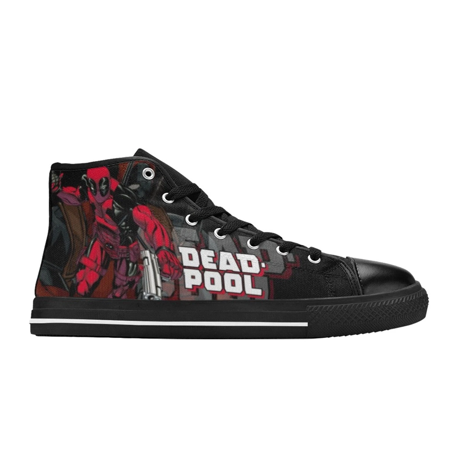 Deadpool 4 High Top Sneaker , Shoes Athletic