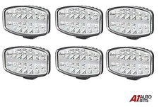 For Scania Volvo DAF MAN Truck 24v 10'' Jumbo Oval Led Neon Spot Lights Lamp X6