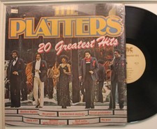 The Platters Lp 20 Greatest Hits 1981 On Dmc - Vg / Vg In Shrink