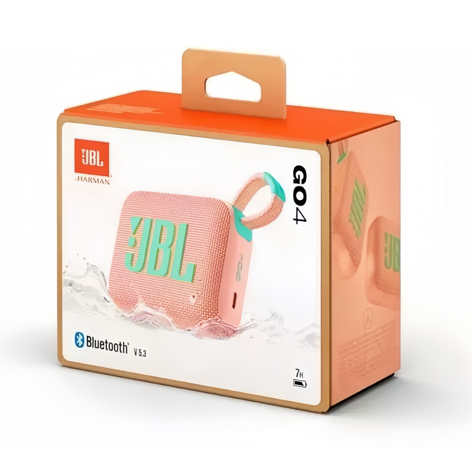 JBL GO4 Portable Speaker System Bluetooth Waterproof Speaker- Pink New in Box-image