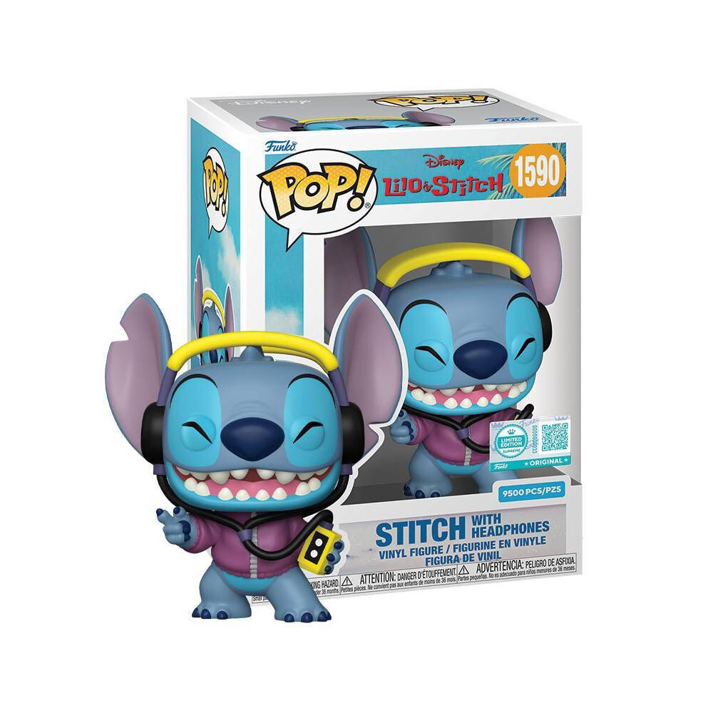 【一部傷有り】FunkoPOP! DISNEY MONOQLO 5体セット Lilo and Stitch STITCH With Ukulele Funko Pop #1044 Disney