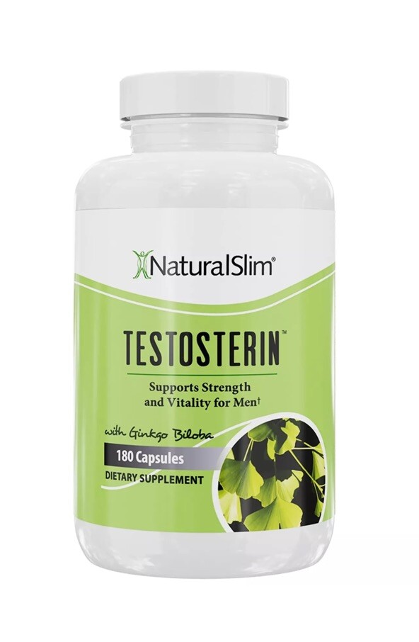 NaturalSlim Testosterin Men's Multivitamins Testosterone Booster