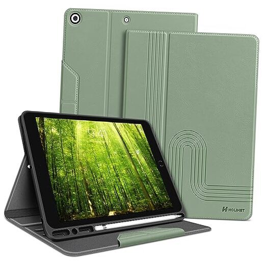 Protective Green Case for iPad 9th/8th/7th Gen 10.2 Inch 2021