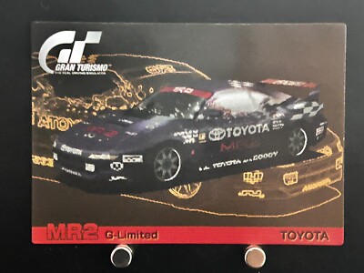MR2 G-Limited TOYOTA Gran Turismo Hint Card #013 Japanese Game JAPAN SONY