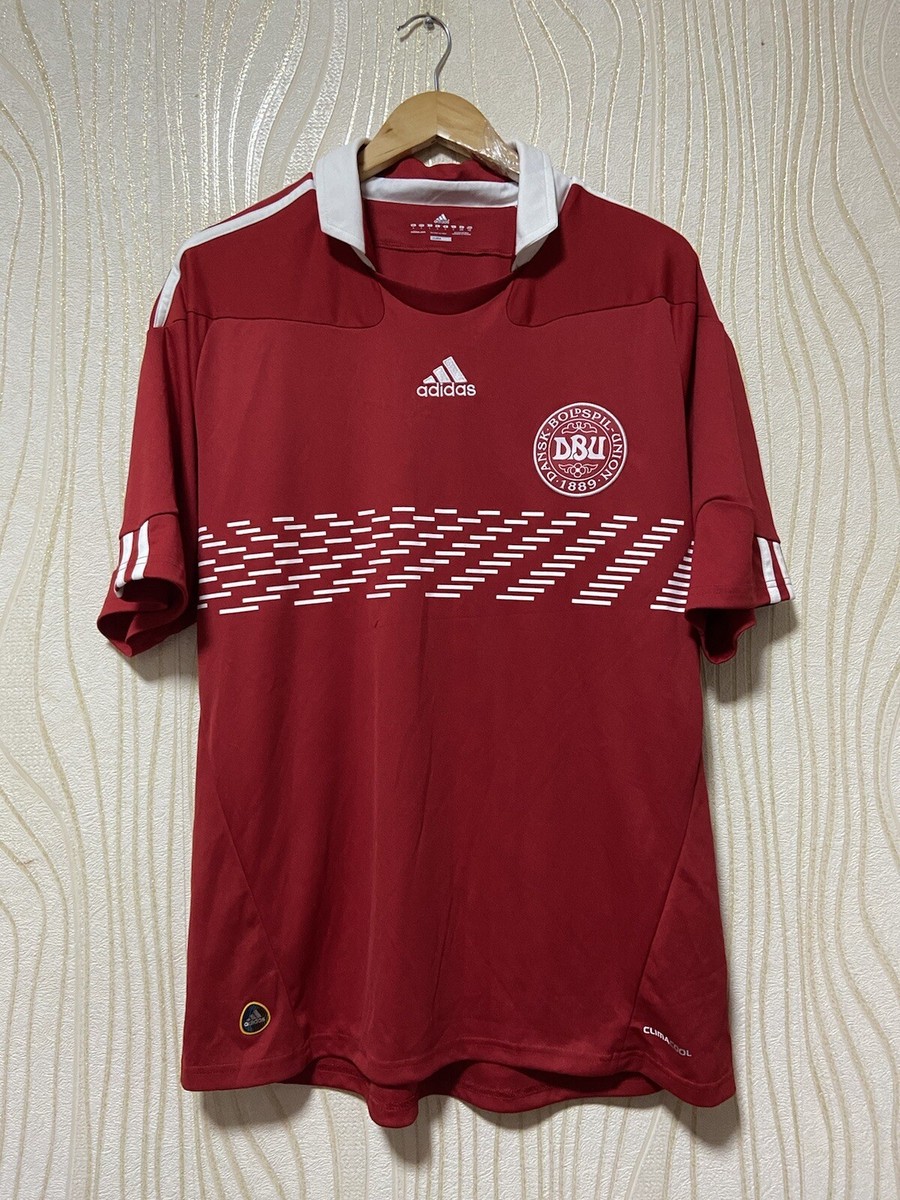 DENMARK 2010 2011 FOOTBALL SHIRT SOCCER JERSEY ADIDAS P47099 sz L