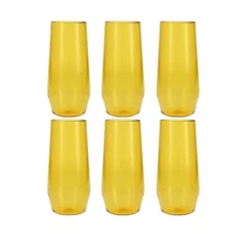 NEW 6-Pack: Fortessa Shatter-Resistant Tea Glasses