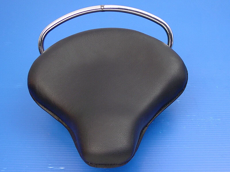 Barandilla de asiento cromada para Harley Davidson Foto 3 de 3