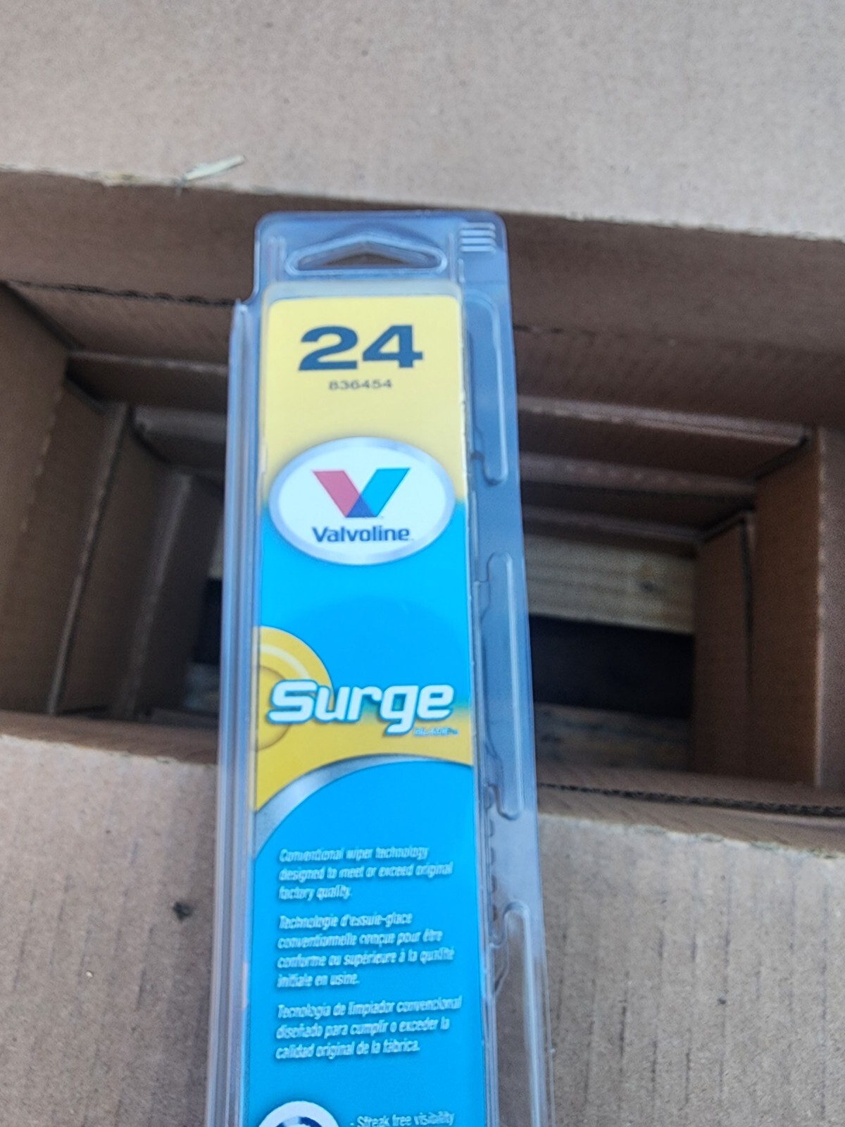 Lot Of 2 Valvoline Windshield Wiper Surge Blade 24" 836454 eBay