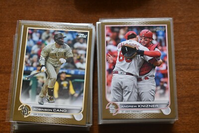 2022 topps series update gold #/2022 parallels you pick from list