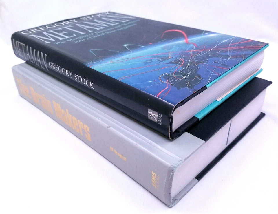 2 Artificial Intelligence AI Human Machine Books: Metaman & The Brain Makers - Image 3 of 4