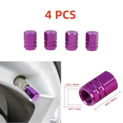 Tire Caps 4 Pack 10-Pack Aluminum Tire Valve Stem Caps - Dust - Foto 11
