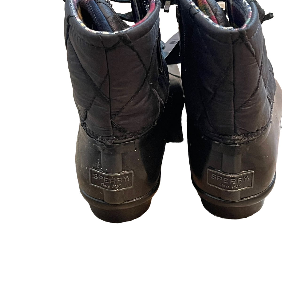 women's saltwater quilted nylon duck boot