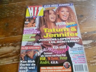 Hitkrant 1997: Katja Schuurman/Nick Carter/Mc Lynx/Will Smith/Spice Girls