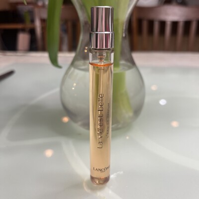 New Lancome La Vie L'Eau de Parfum Purse Spray 0.3oz/10ml Full Size 