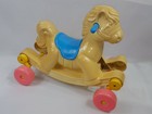 Playskool Vintage 1989 Rock & Ride Horse Ride-On Pony Converts Rocker Wheels