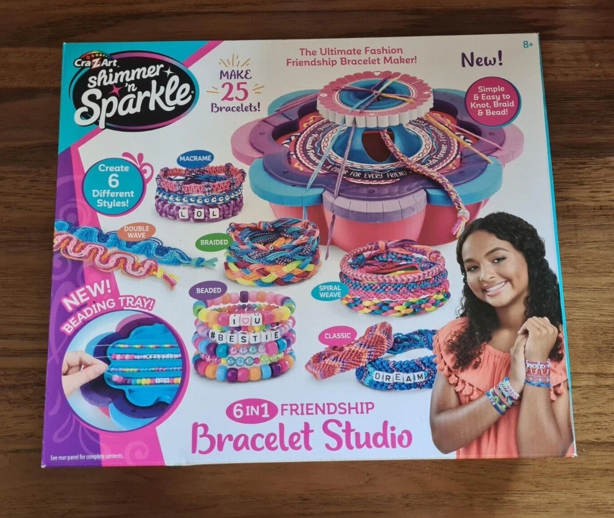 Shimmer ‘n Sparkle 6 in 1 Friendship Bracelet Studio