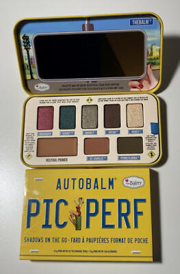 theBalm Autobalm Pic Perf Shadows On The Go Palette New in Package