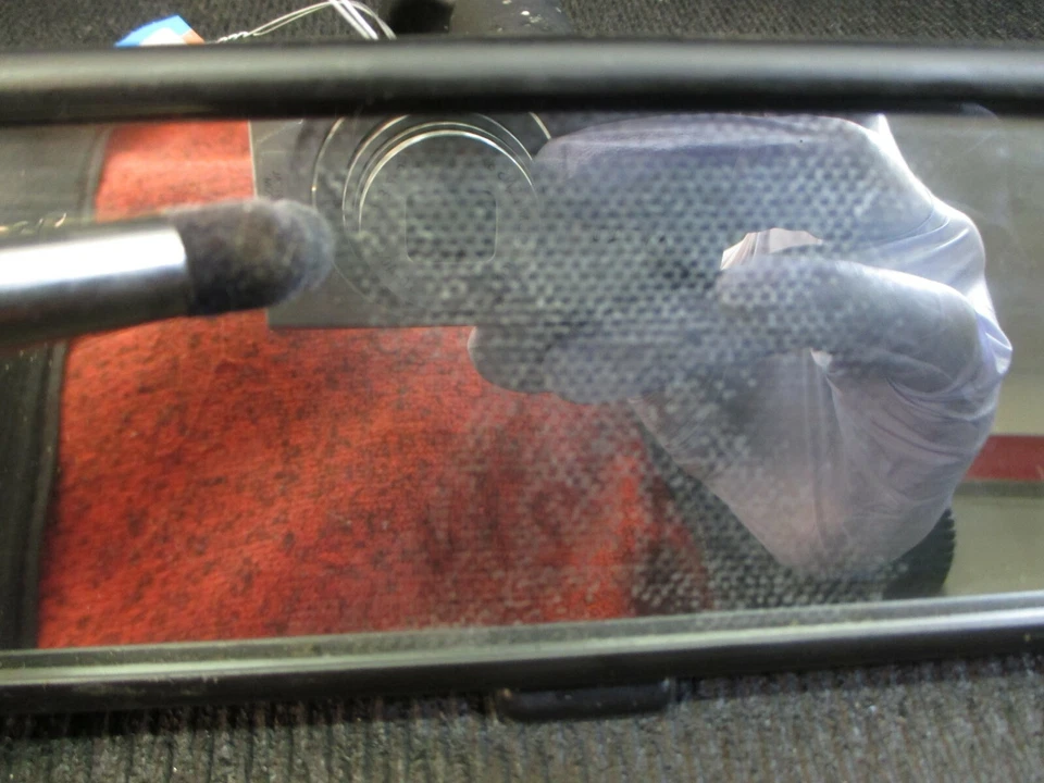 1993 Mitsubishi 3000GT OEM заводской интерьер внутреннее зеркало заднего вида (ДЕФЕКТ) - Изображение 4 из 4