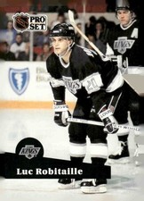 1991-92 Pro Set #95 Luc Robitaille