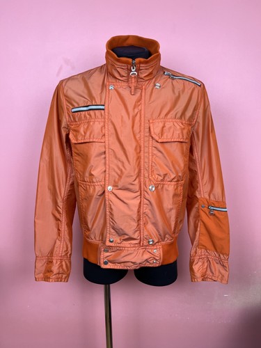 Pal Zileri, Pal zileri lab nylon jacket vintage rare retro orange men's M