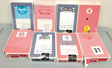 8 DECKS PLAYING CARDS LAS VEGAS HOTEL CASINO LOT 16 - READ