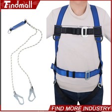 Findmall Full Body Protection Harnesses Kit with Shock Absorbing Lanyard