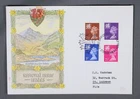 MayfairStamps Great Britain FDC 1971 Wales Regional Issue Combo First Day Cover