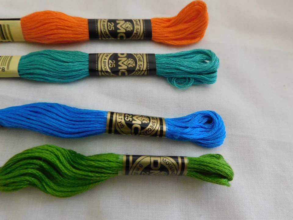 DMC--285 skeins--EMBROIDERY FLOSS--Assorted Colors--6 Strand - Image 2 of 2