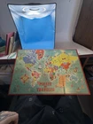 Vintage Pirate and Traveler Board Game Board Only 1960 Milton Bradley