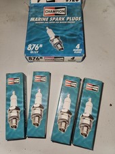 (BOX WITH 4) CHAMPION COPPER MARINE SPARK PLU...