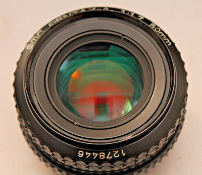 SMC PENTAX-A 50MM F1.7 OBJEKTIV - K1000 ME SUPER ME MG MV MX P30 SUPER A FILM SLR