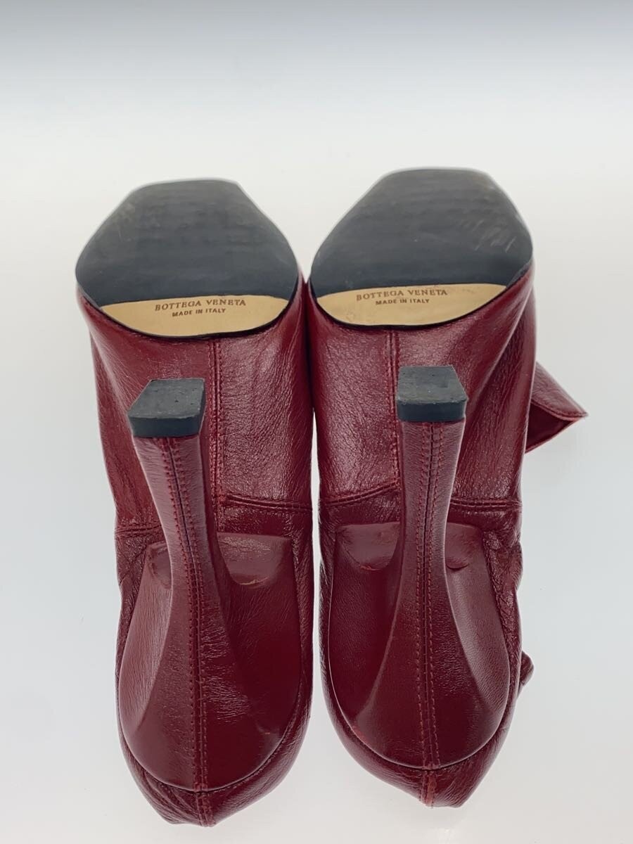 Bottega Veneta Flat Pumps 35 Red Leather Jnq91 thumbnail 4