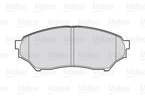 Plaquettes de frein Valeo 301521 pour frein à disque arrière d'auto