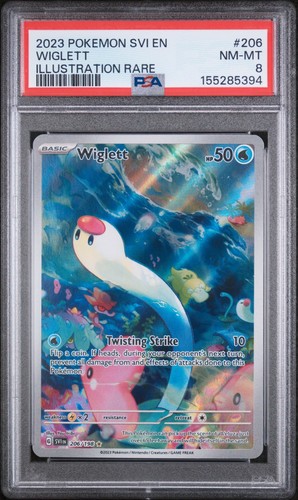Wiglett graded PSA 8 for sale on eBay