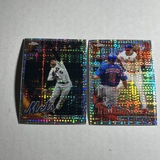 (2) 2010 Topps Chrome X-Fractors (1) Chase Utley (1) David Wright