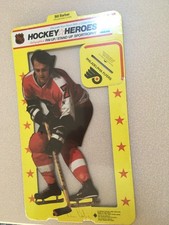 1975 carton craft Bill Barber philadelphia flyers hockey heroes
