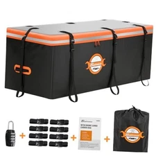  Hitch Cargo Carrier Soft Shell Bag Waterproof Cargo Bag for 20 Cubic Feet