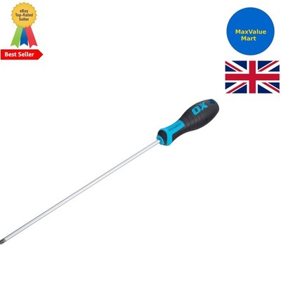 Robuster OX Pro Pozi Schraubendreher PZ1x250mm - ergonomisches Design & Magnetkopf