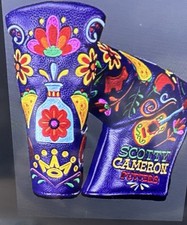 Limited Release Scotty Cameron Fiesta De Scotty Putter Headcover Purple 