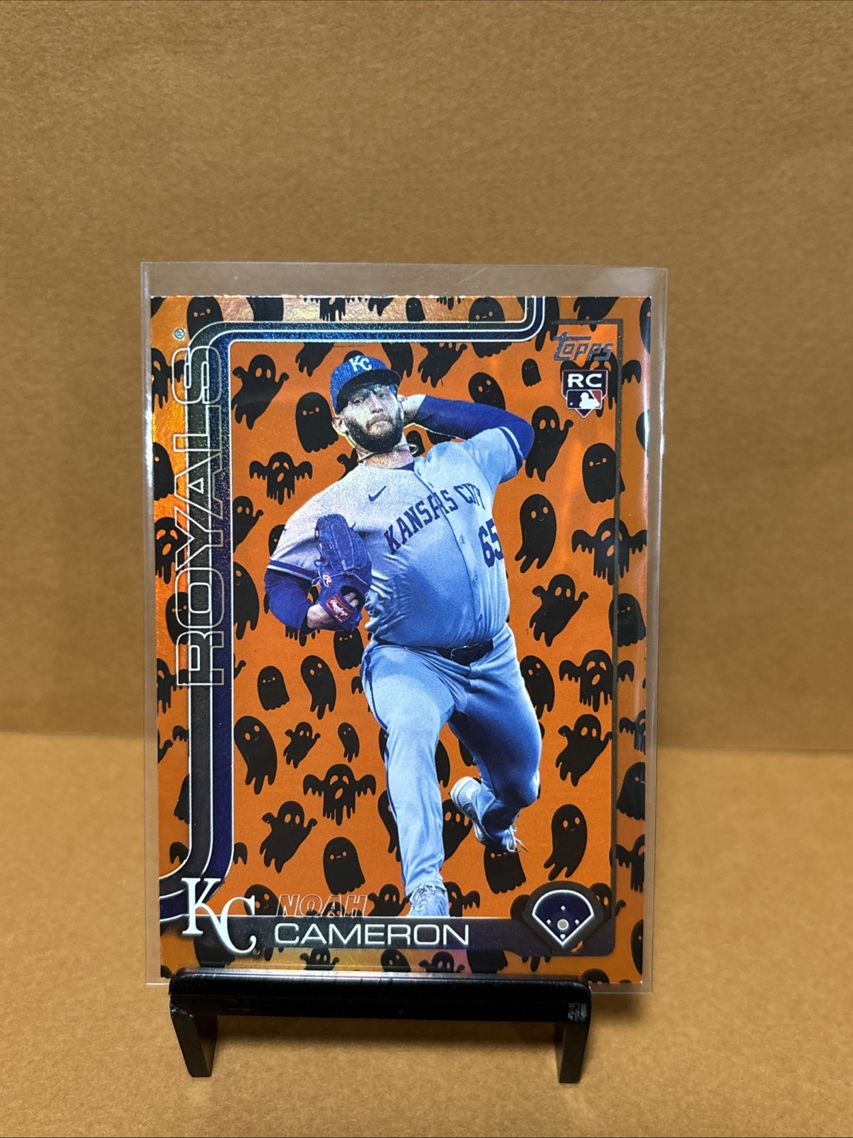 2025 Topps Update Noah Cameron Rookie Ghost Foil #US65 Ultra Rare