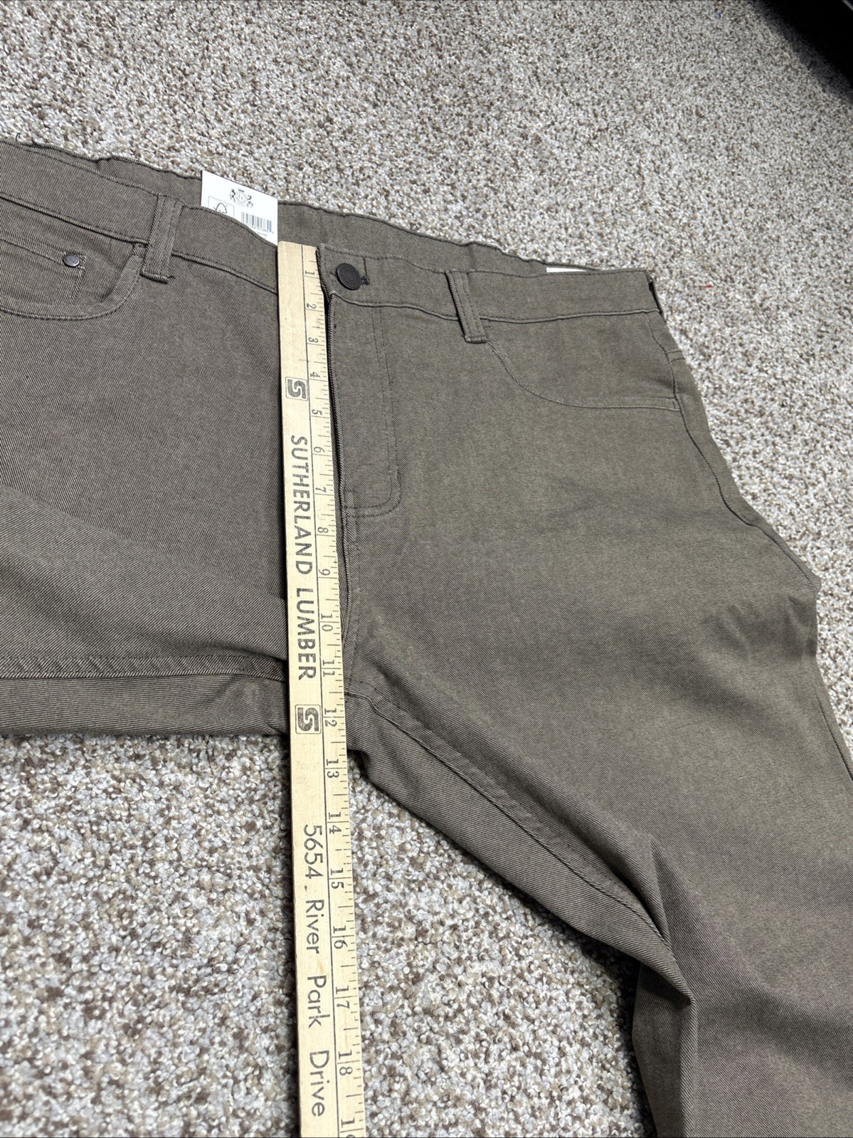 NWT English Laundry Jeans Slim Fit Brown Mens 40x 30 Fits 41 X 29.5 NEW - View 10