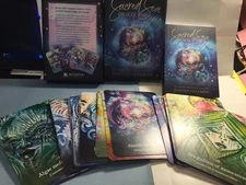 Sacred Sea Oracle: Dive into the depth of your cosmic soul by Justine Serebrin