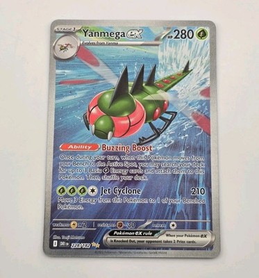 Yanmega ex 228/182 Sv10 Destined Rivals Special Illustration Rare