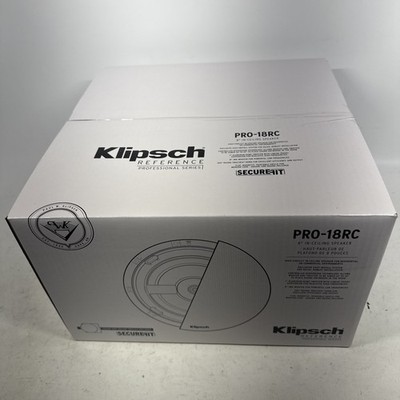 Klipsch PRO-18RC Reference Professional Series 8'' In-Ceiling Speaker, Ea 1064447