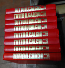 TUTTO IL CALCIO MINUTO PER MINUTO - European Books 1974 - 8 volumi  OTTIMO STATO